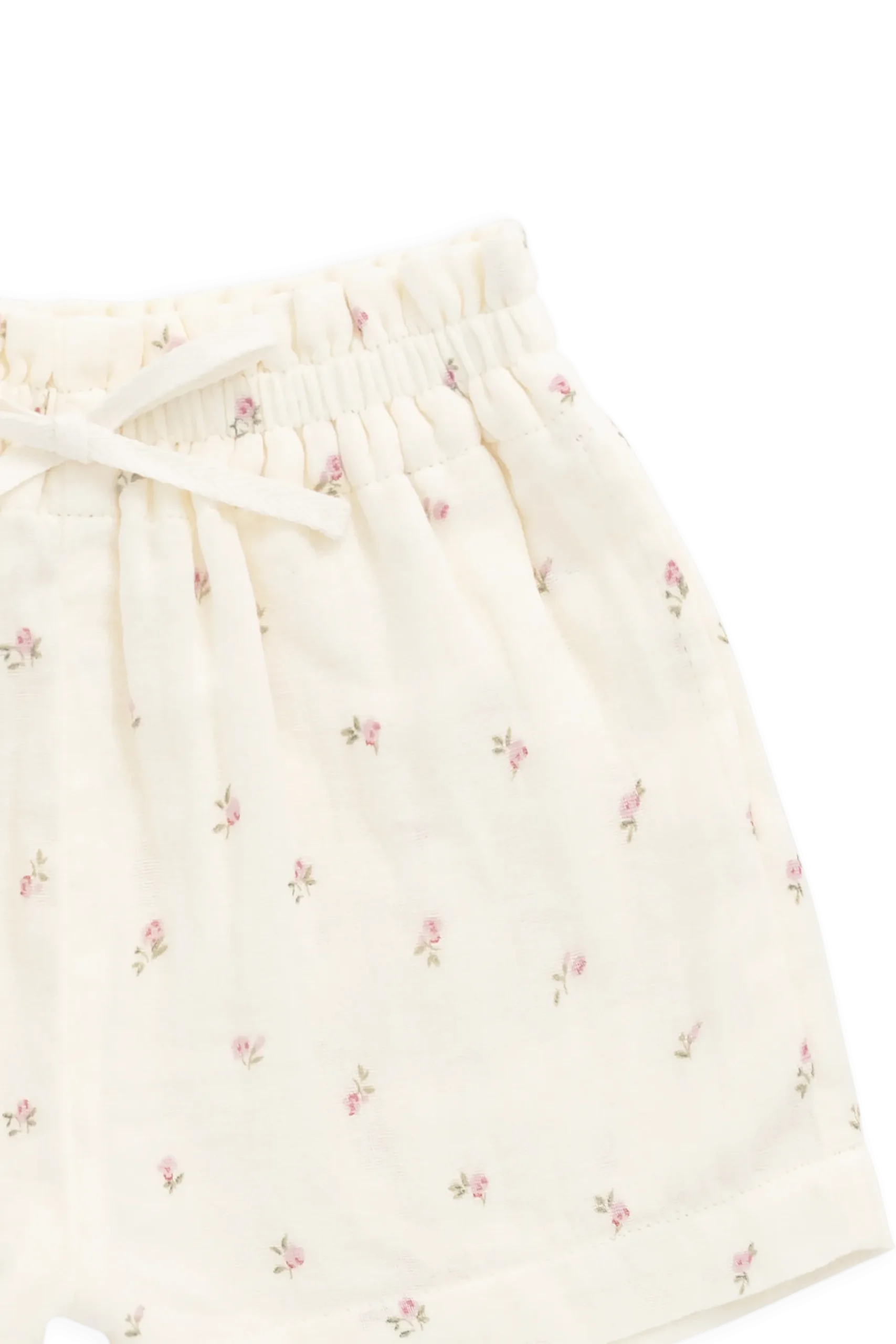 Organic Cotton Muslin Selah Short - Willow Rose