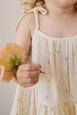 Organic Cotton Muslin Winnie Dress - Willow Rose