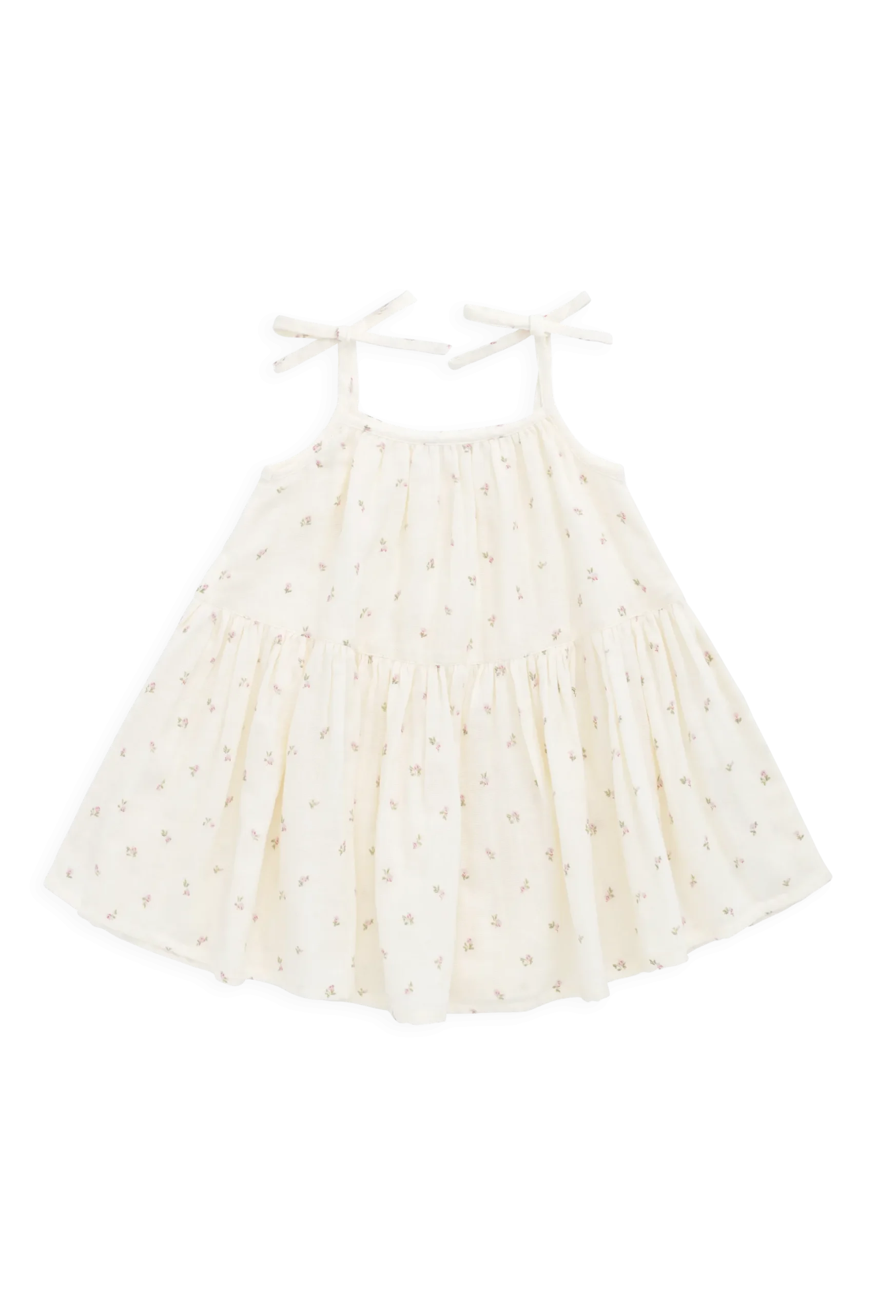 Organic Cotton Muslin Winnie Dress - Willow Rose