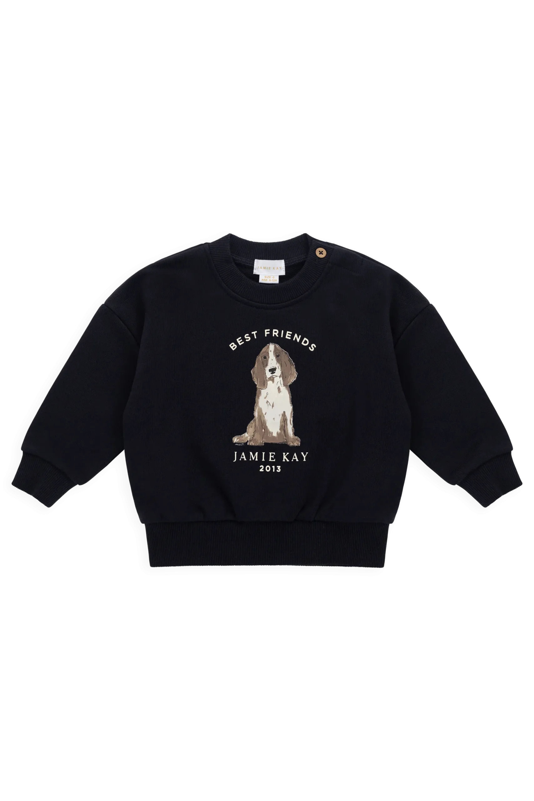 Organic Cotton Nash Sweatshirt-Eclipse Best Friends