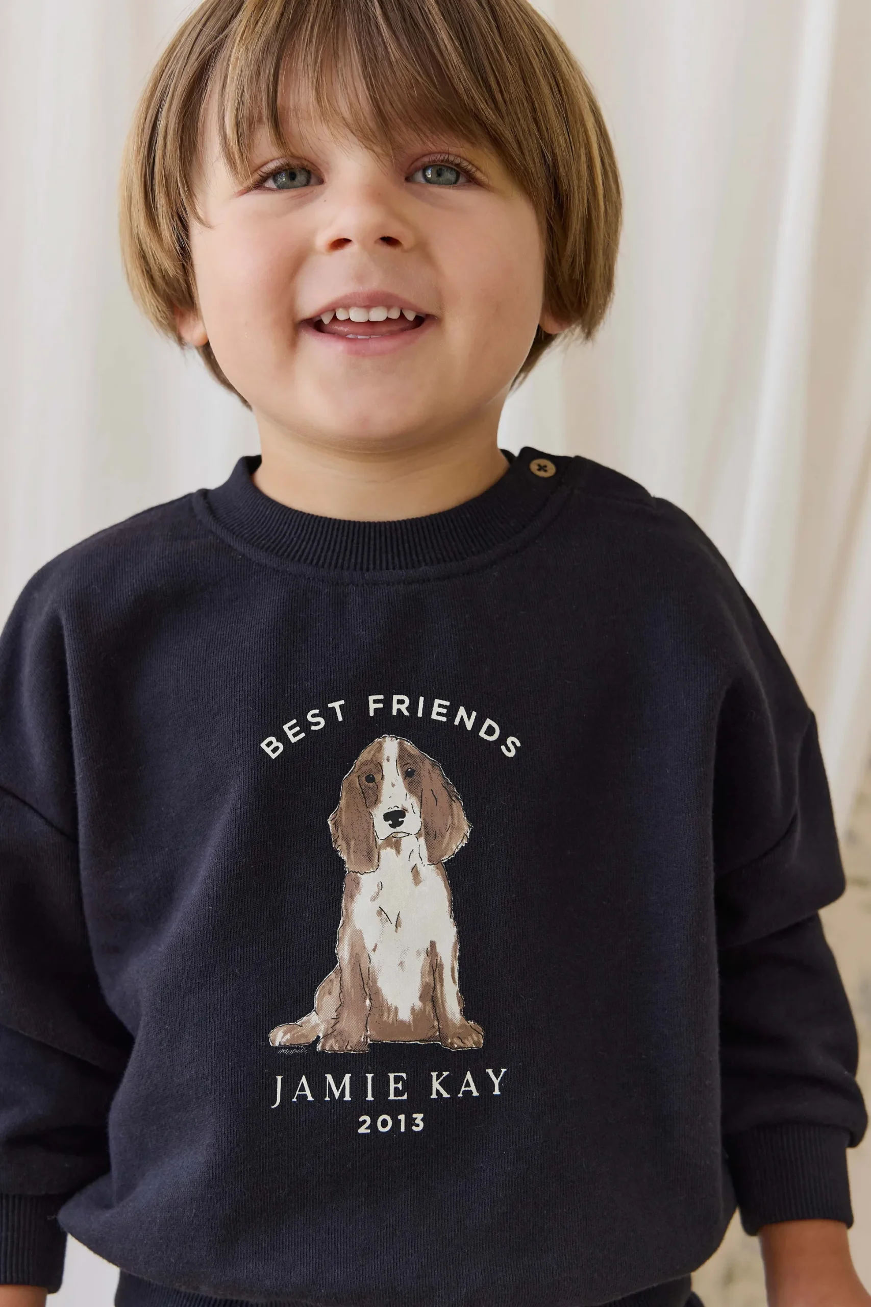 Organic Cotton Nash Sweatshirt-Eclipse Best Friends