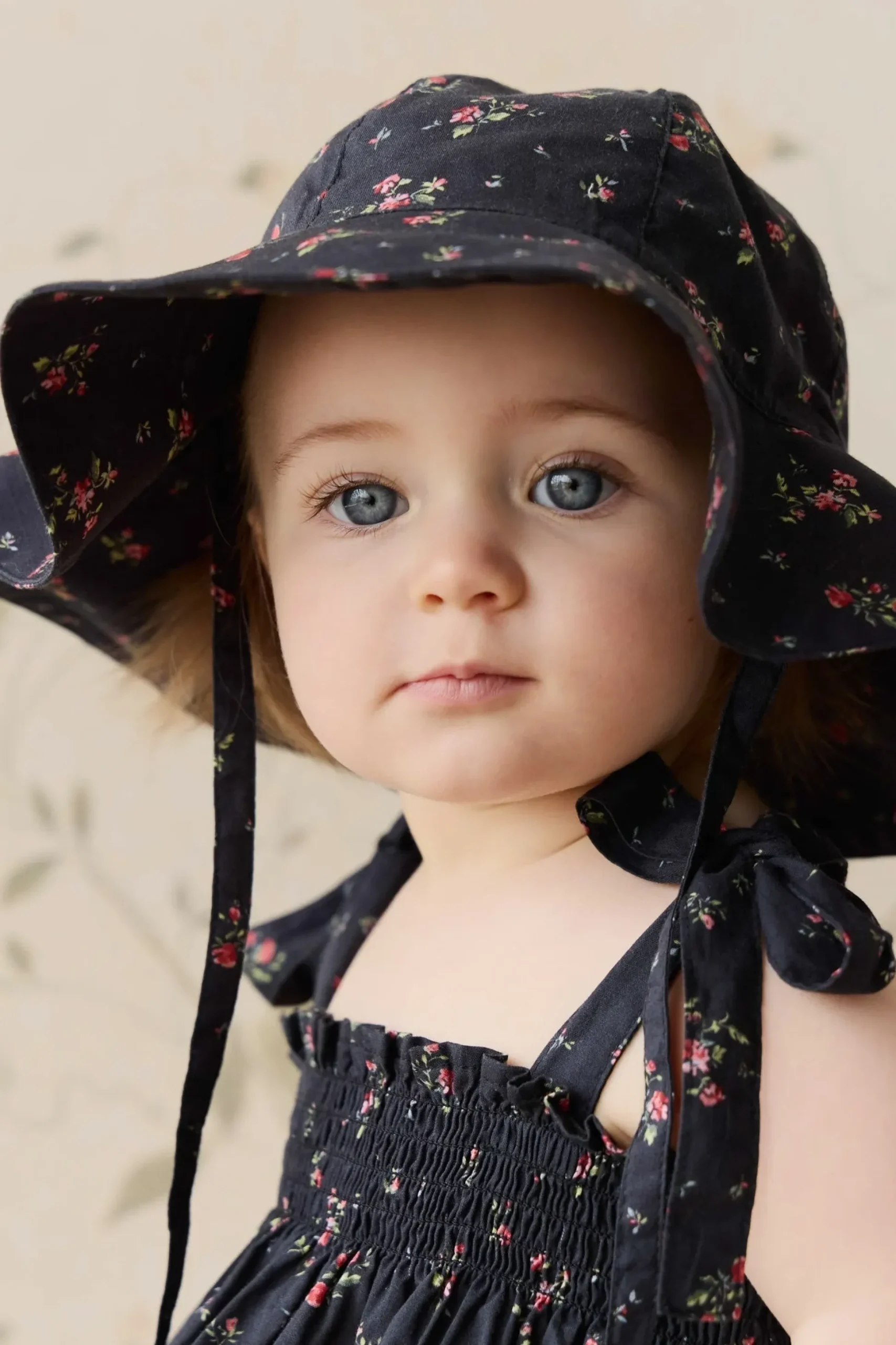 Organic Cotton Noelle Hat - Bianca Noir