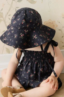 Organic Cotton Noelle Hat - Bianca Noir