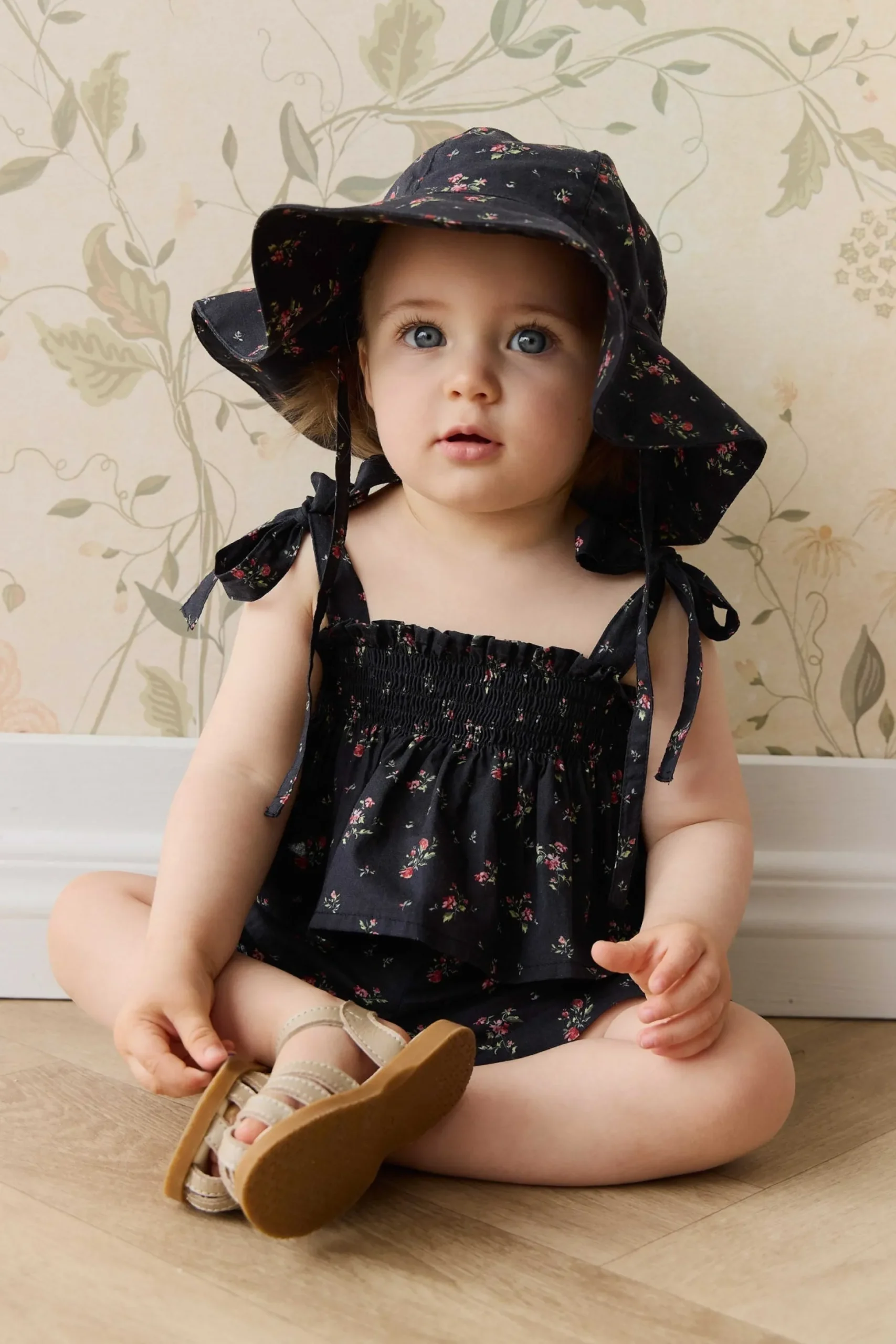 Organic Cotton Odette Top - Bianca Noir