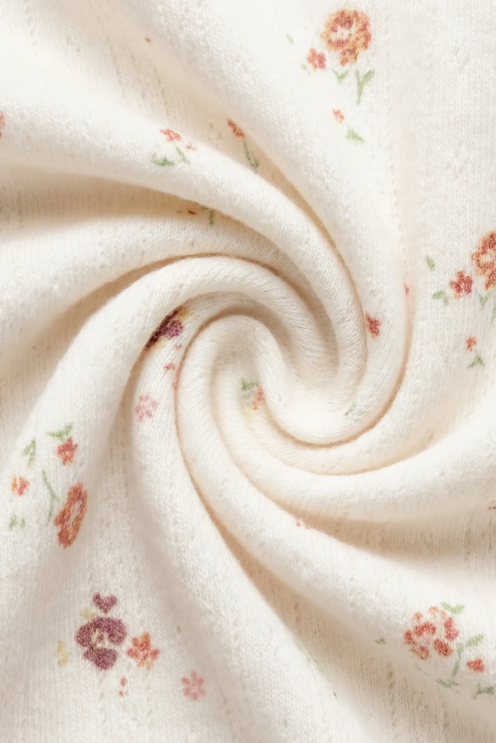 Organic Cotton Pointelle Bebe Singlet - Eloise Egret