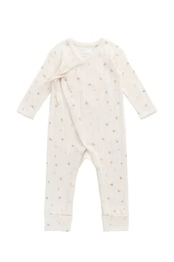 Organic Cotton Pointelle Estelle Onepiece - Sweet Magnolia Simple