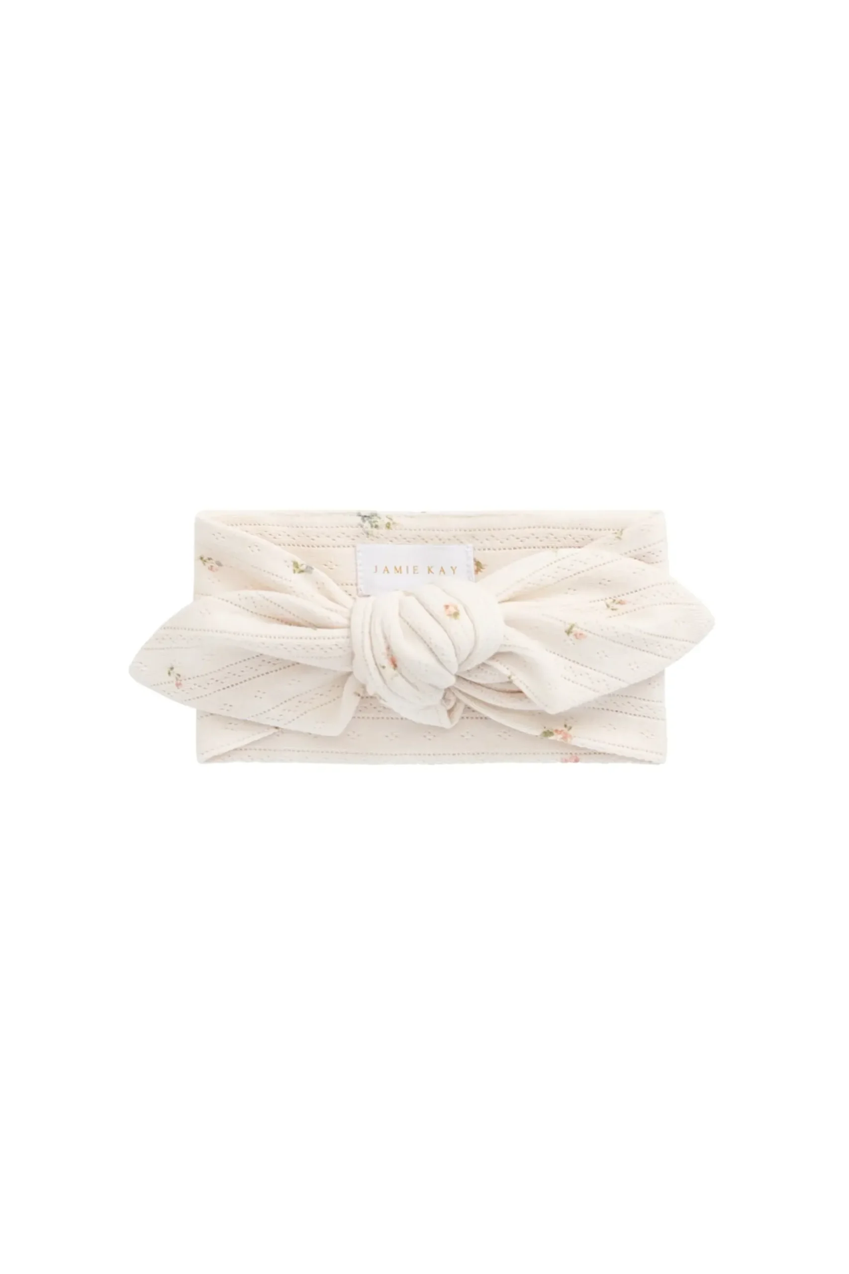 Organic Cotton Pointelle Headband - Sweet Magnolia Simple