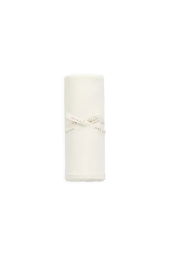 Organic Cotton Pointelle Murphy Blanket - Parchment