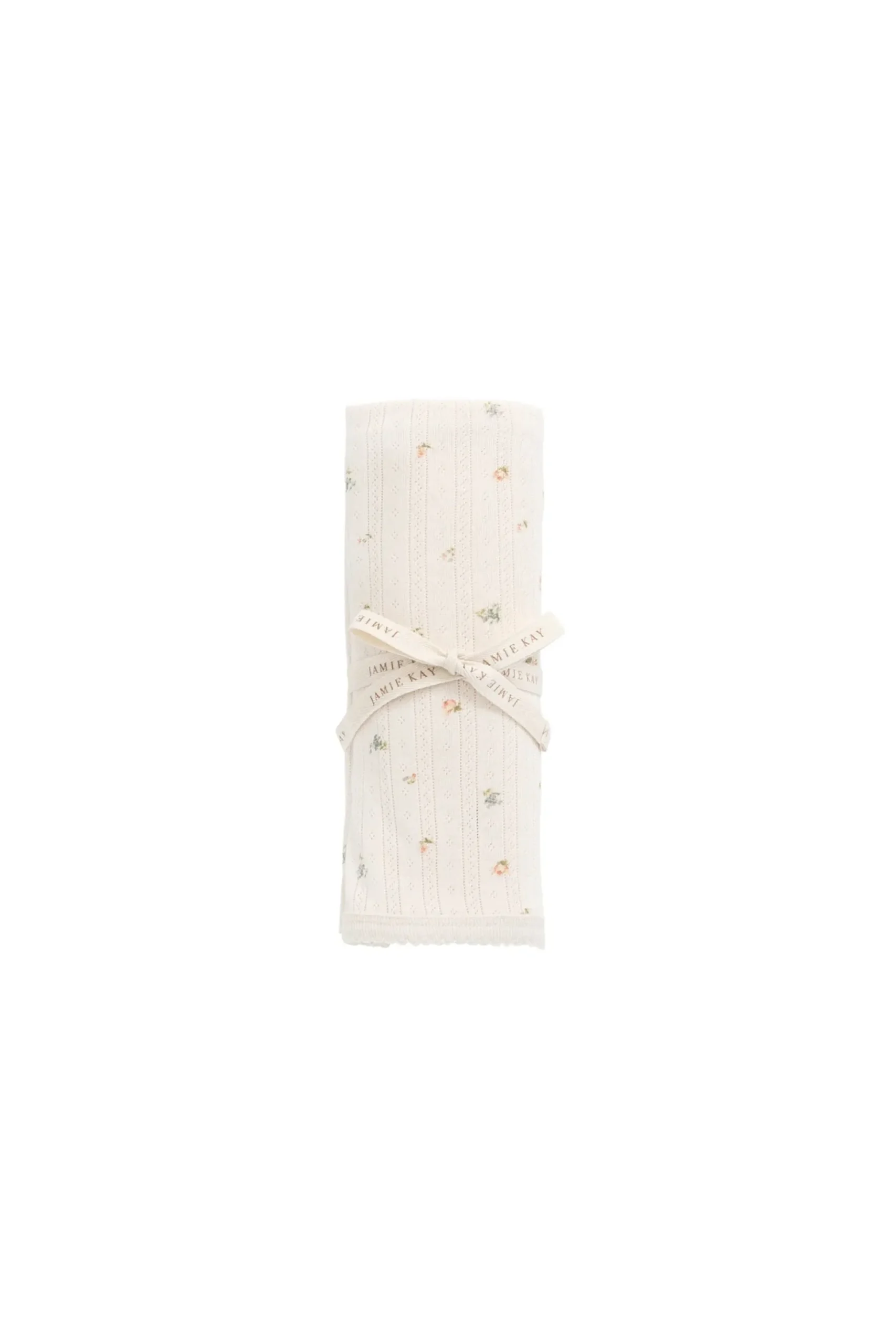 Organic Cotton Pointelle Murphy Blanket - Sweet Magnolia Simple