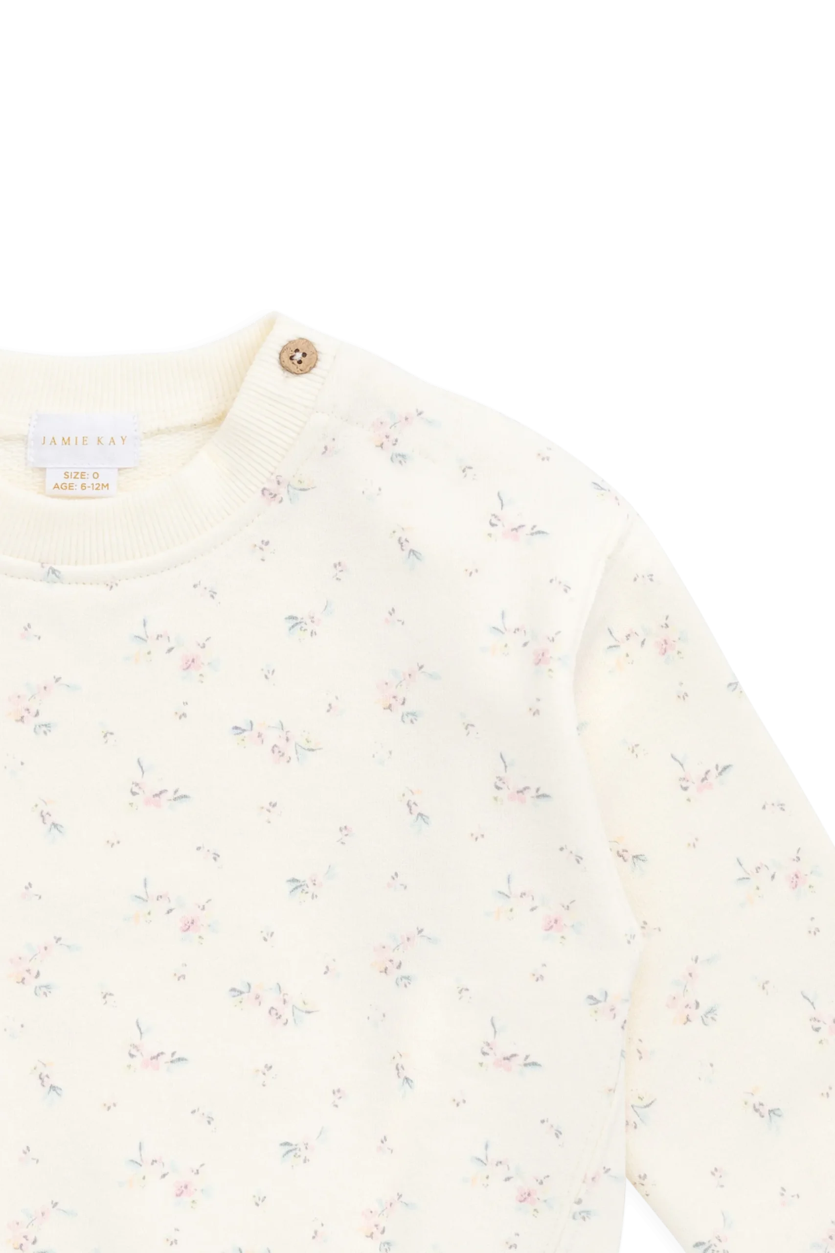 Organic Cotton Rhea Sweatshirt - Solange Snow