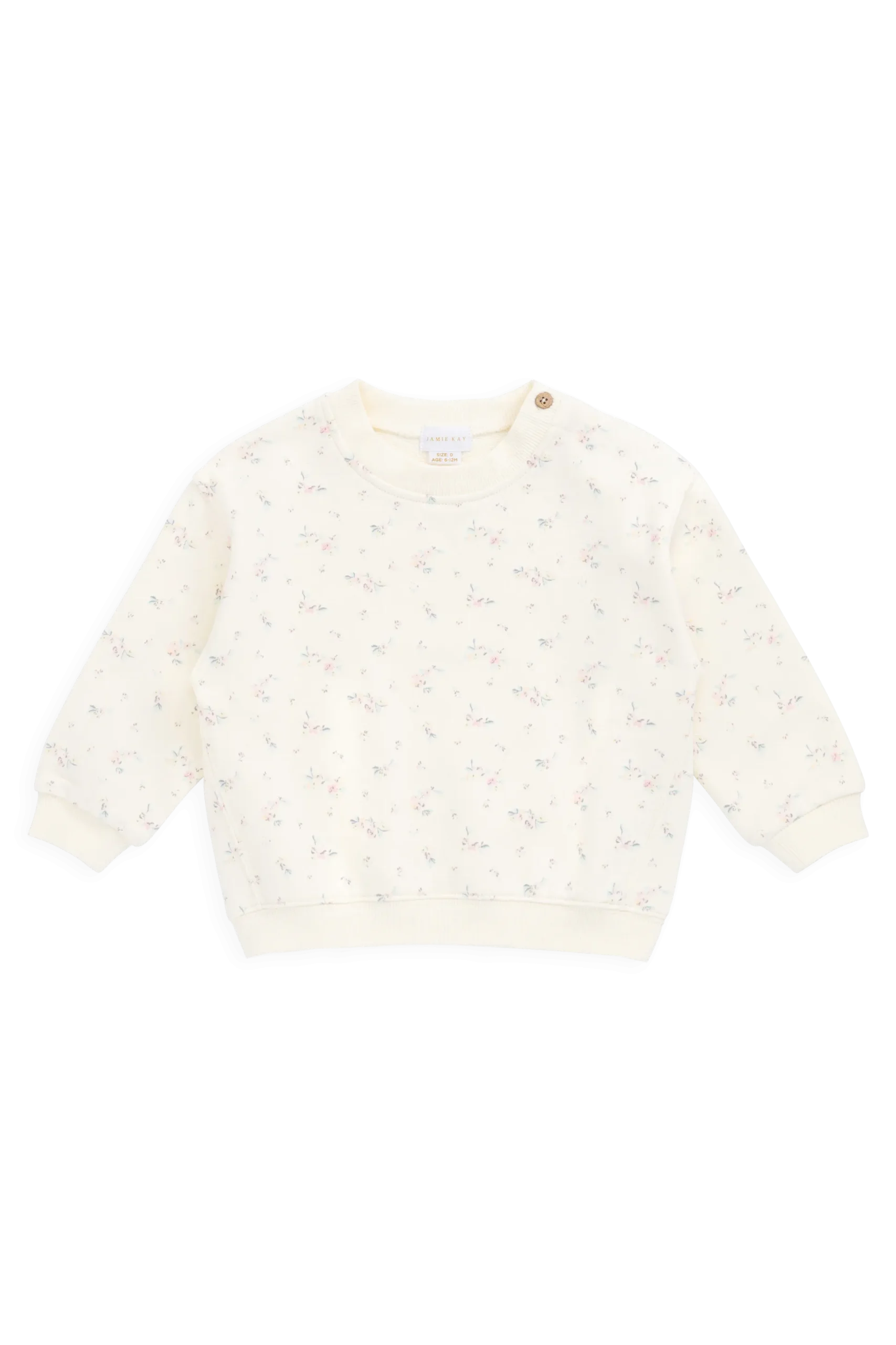 Organic Cotton Rhea Sweatshirt - Solange Snow