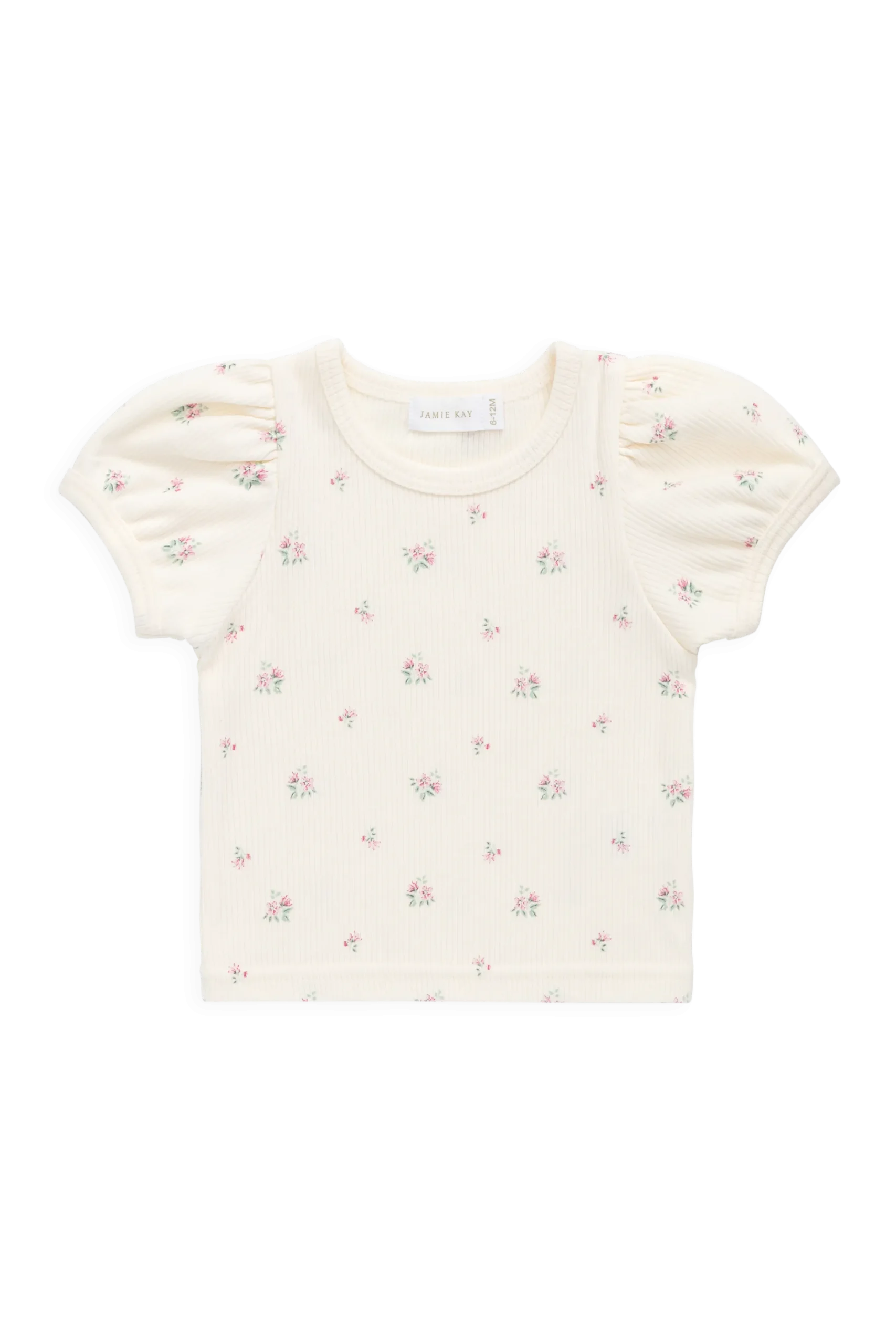 Organic Cotton Rib Astra Top - Emma Whisper