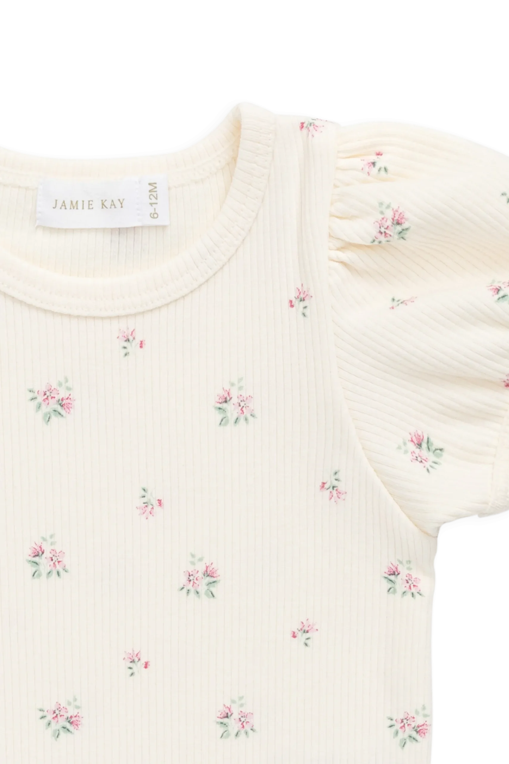 Organic Cotton Rib Astra Top - Emma Whisper