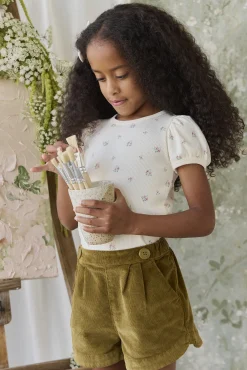 Organic Cotton Rib Astra Top - Emma Whisper
