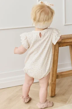 Organic Cotton Sage Onepiece - Aries Mauve