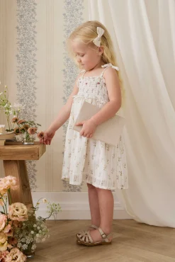 Organic Cotton Saylor Dress - Josepha Egret
