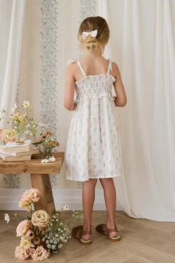Organic Cotton Saylor Dress - Josepha Egret