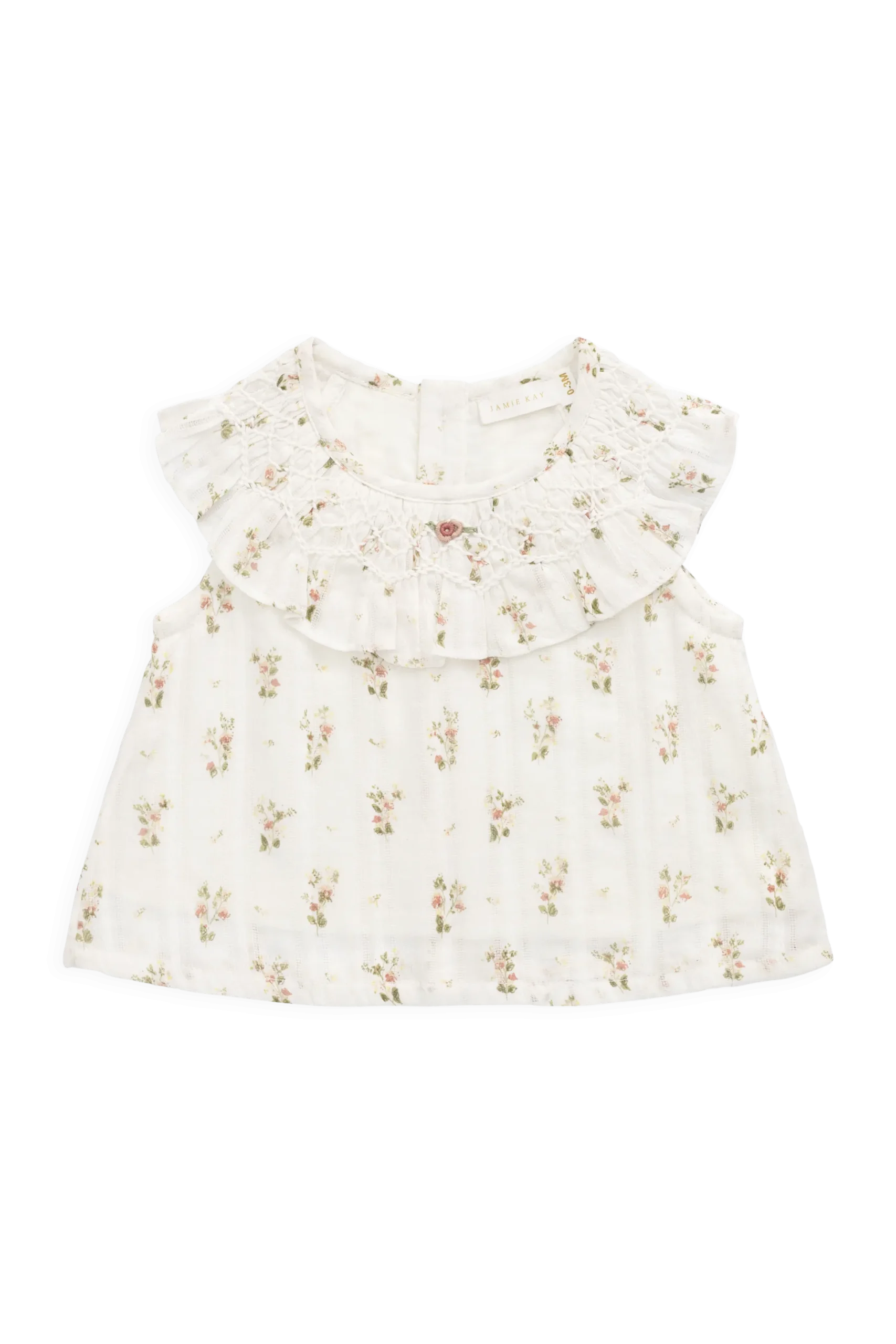 Organic Cotton Saylor Top - Josepha Egret