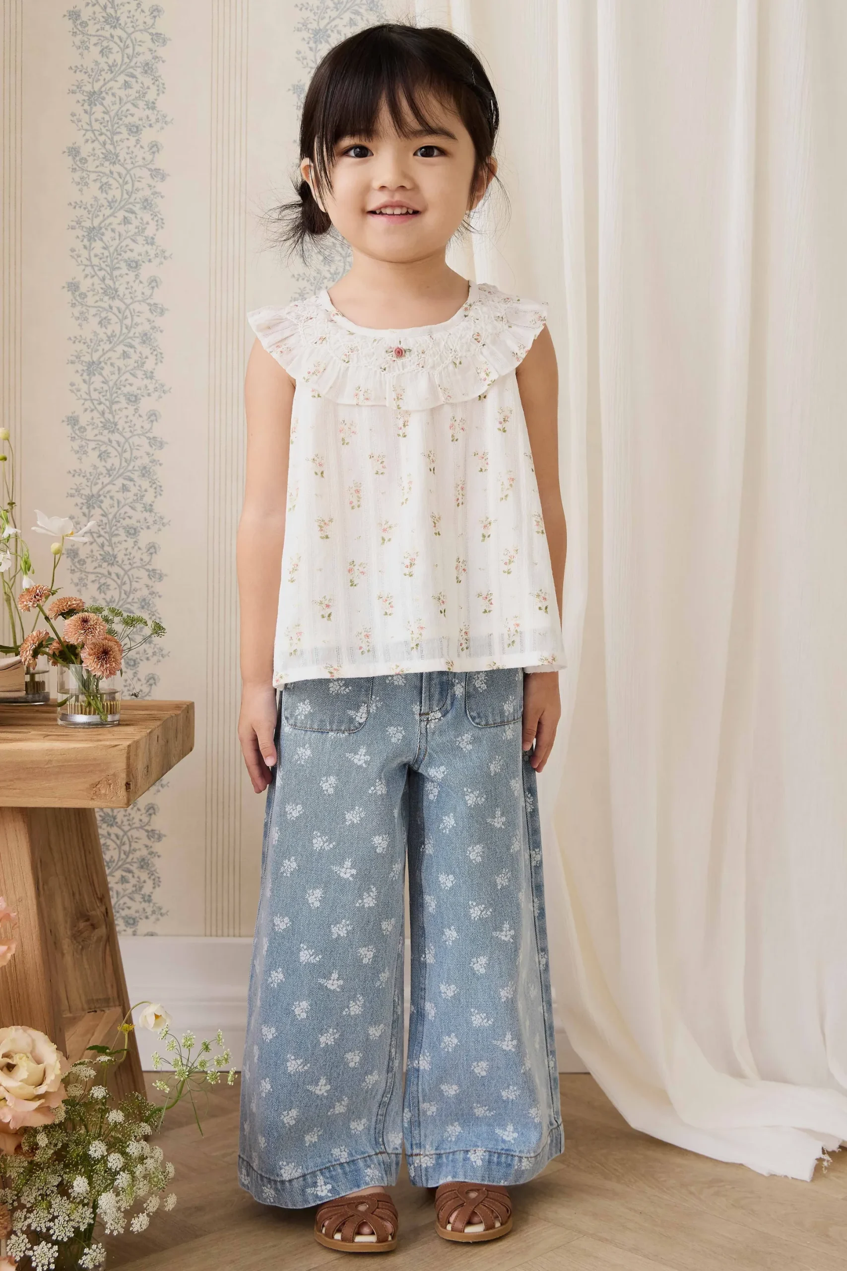 Organic Cotton Saylor Top - Josepha Egret