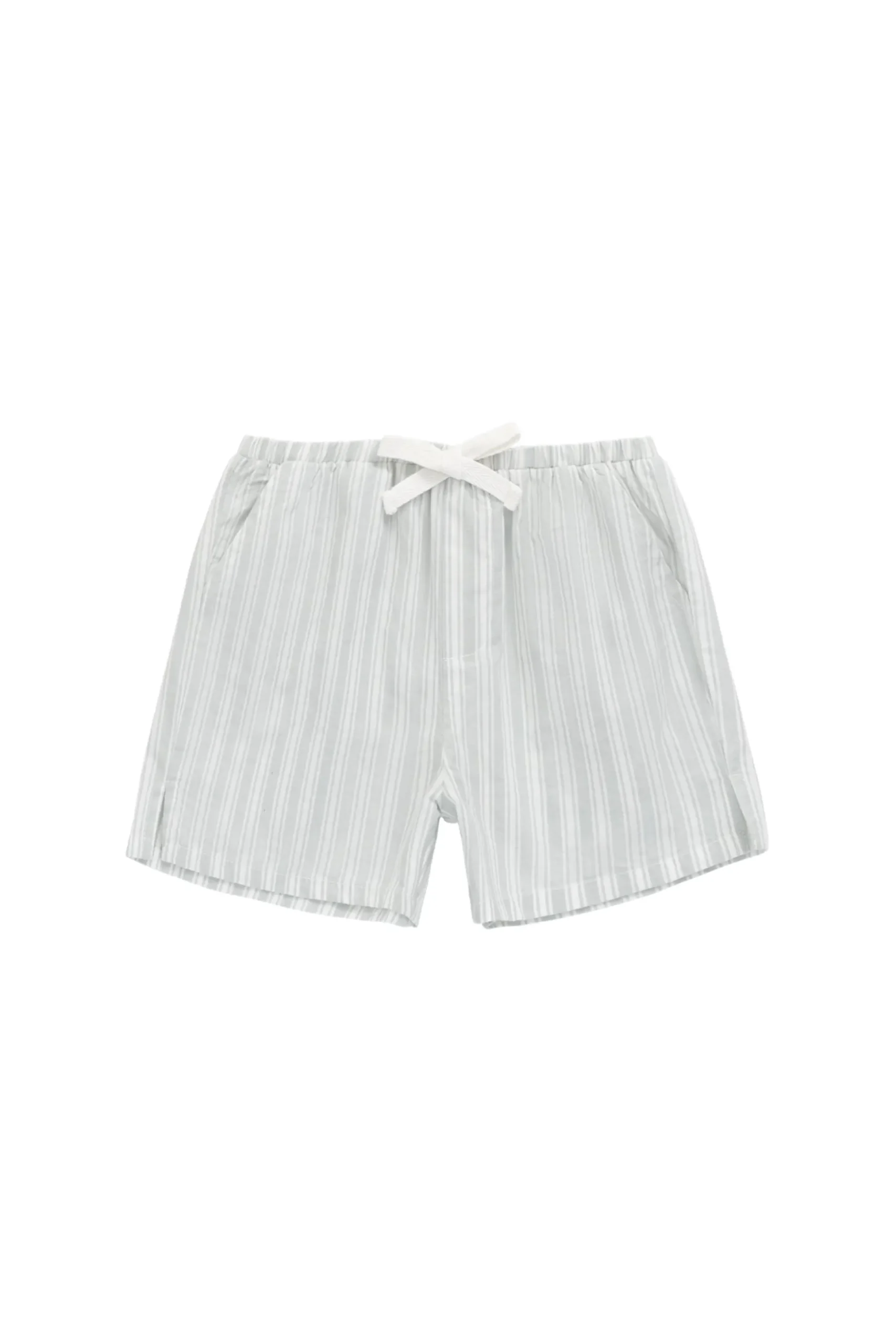 Organic Cotton Silas Short - Variegated Stripe Shoreline