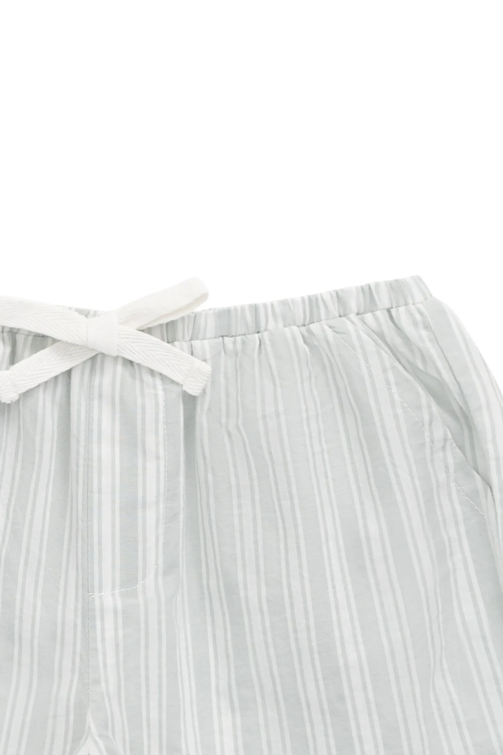 Organic Cotton Silas Short - Variegated Stripe Shoreline
