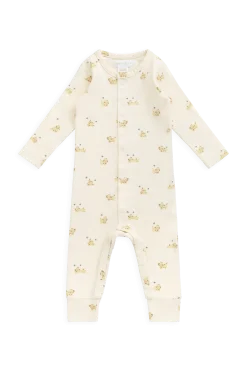 Organic Cotton Trey Onepiece - Playful Honey