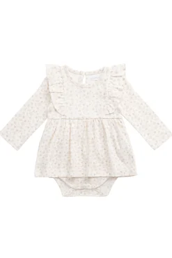 Organic Cotton Vivienne Playsuit - Aries Mauve
