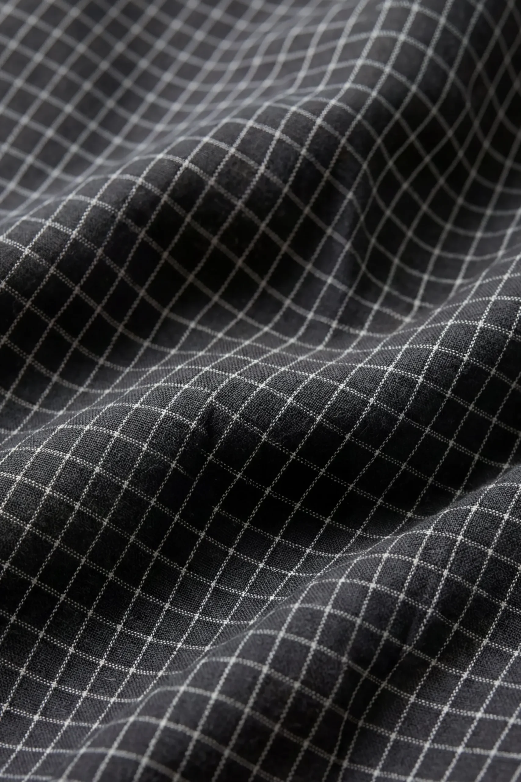 Organic Cotton Wilder Short - Basalt Grid