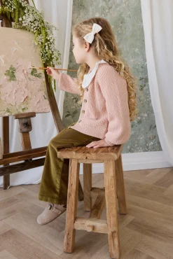 Paloma Cardigan - Rose Mist