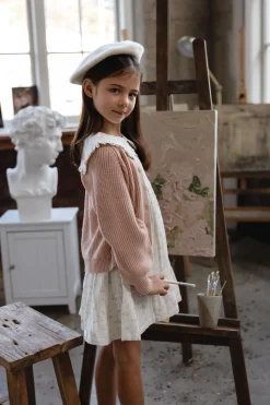 Paloma Cardigan - Rose Mist