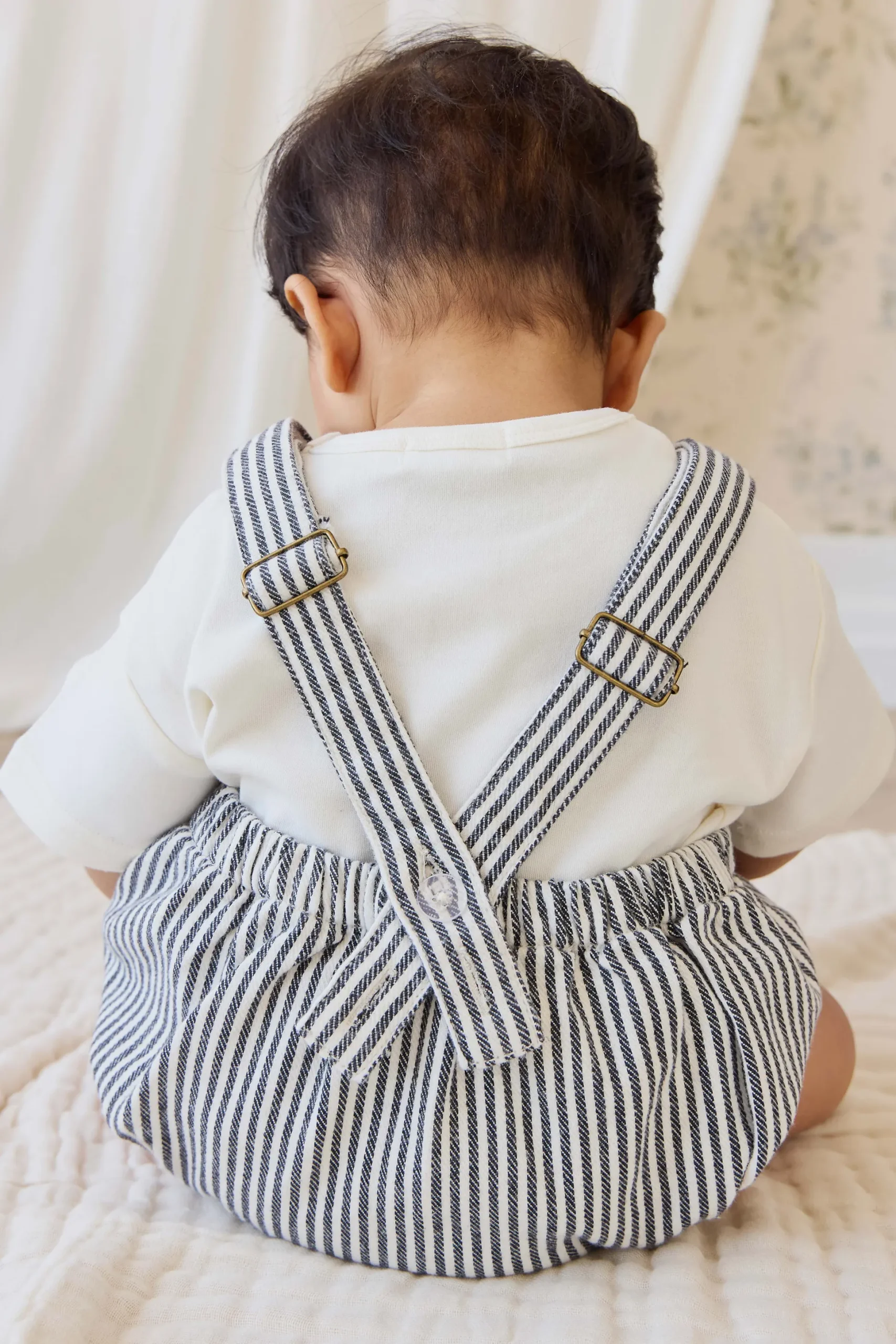 Pax Playsuit-Sailor Stripe Eclipse / Cloud