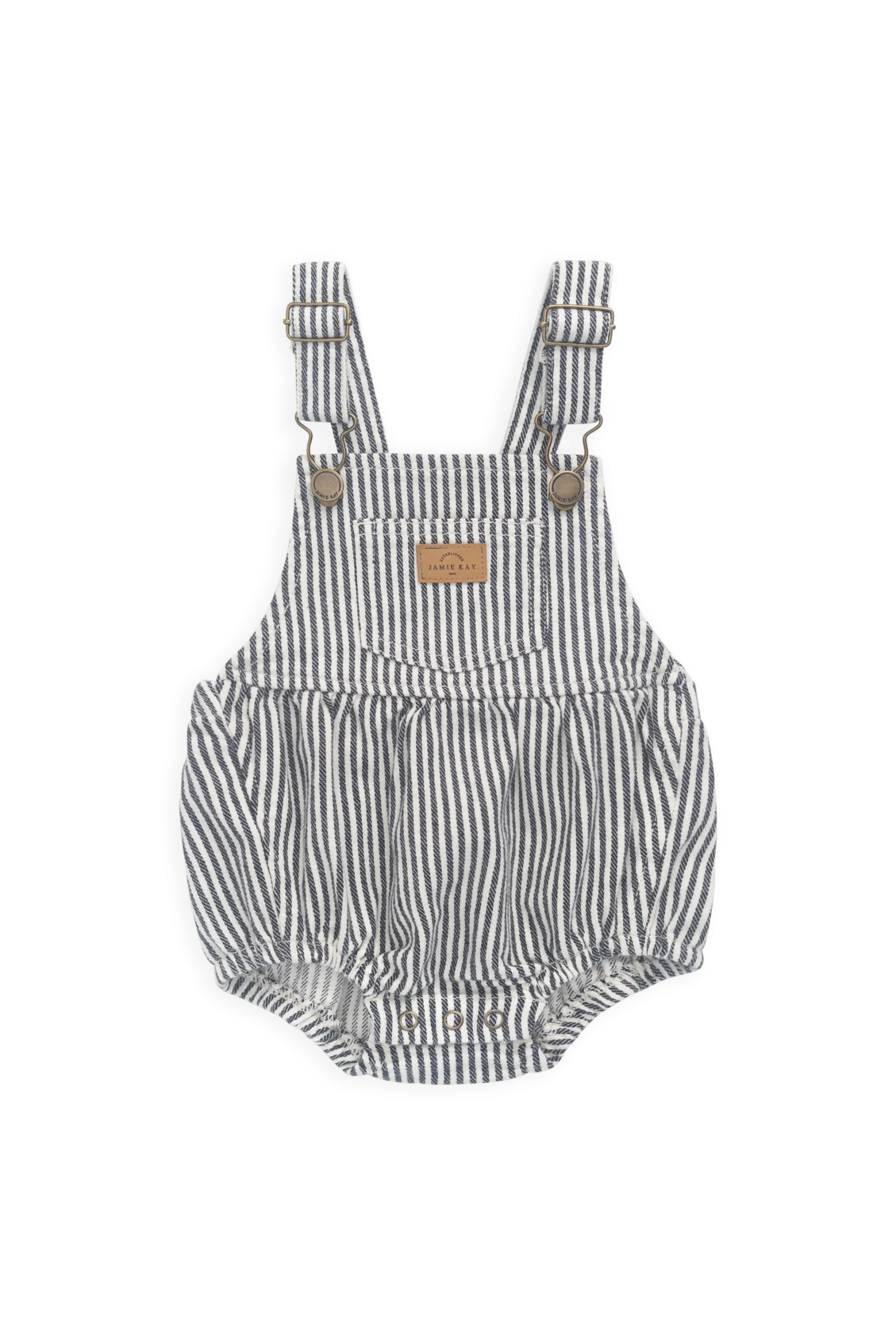 Pax Playsuit-Sailor Stripe Eclipse / Cloud