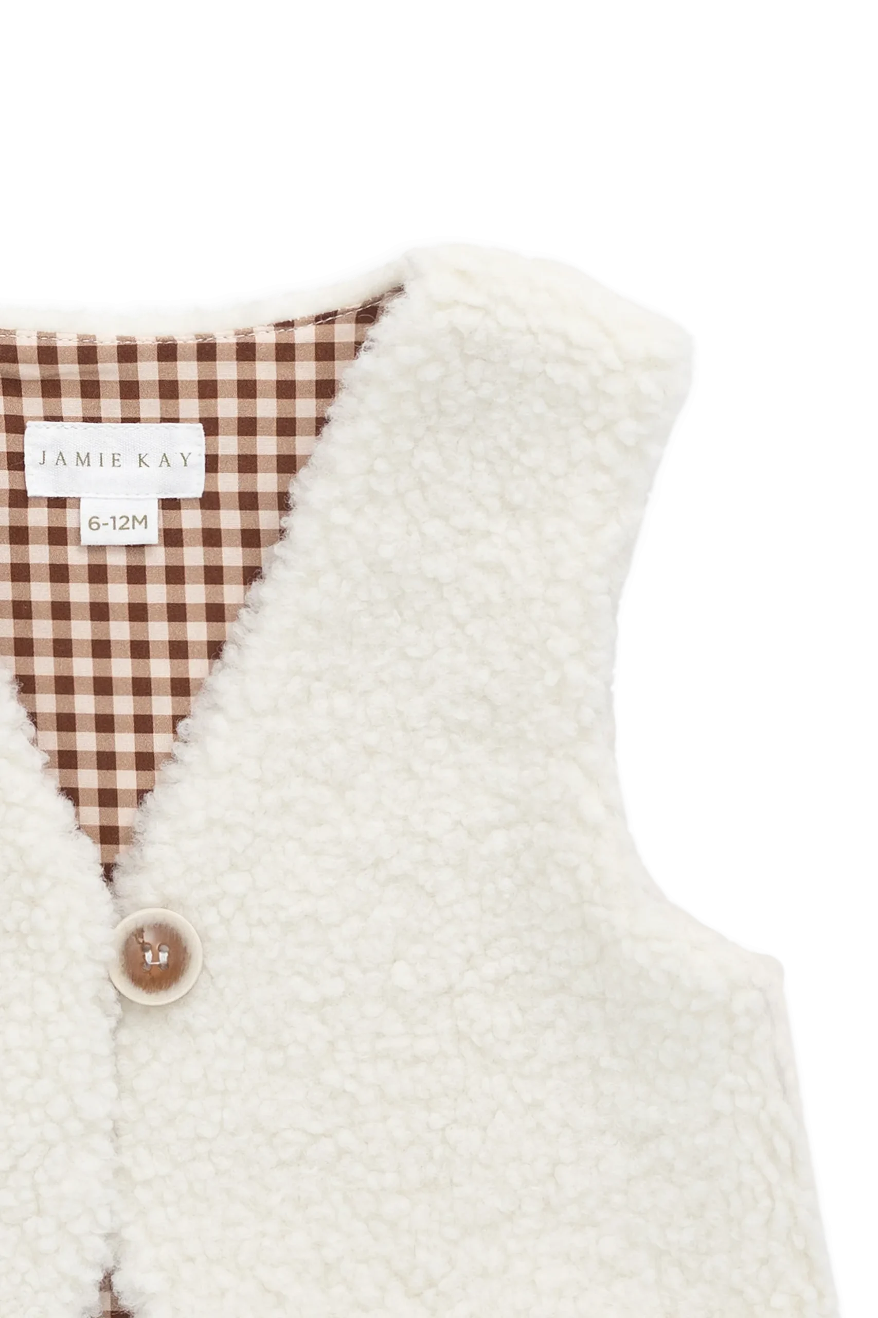 Petal Vest - Natural
