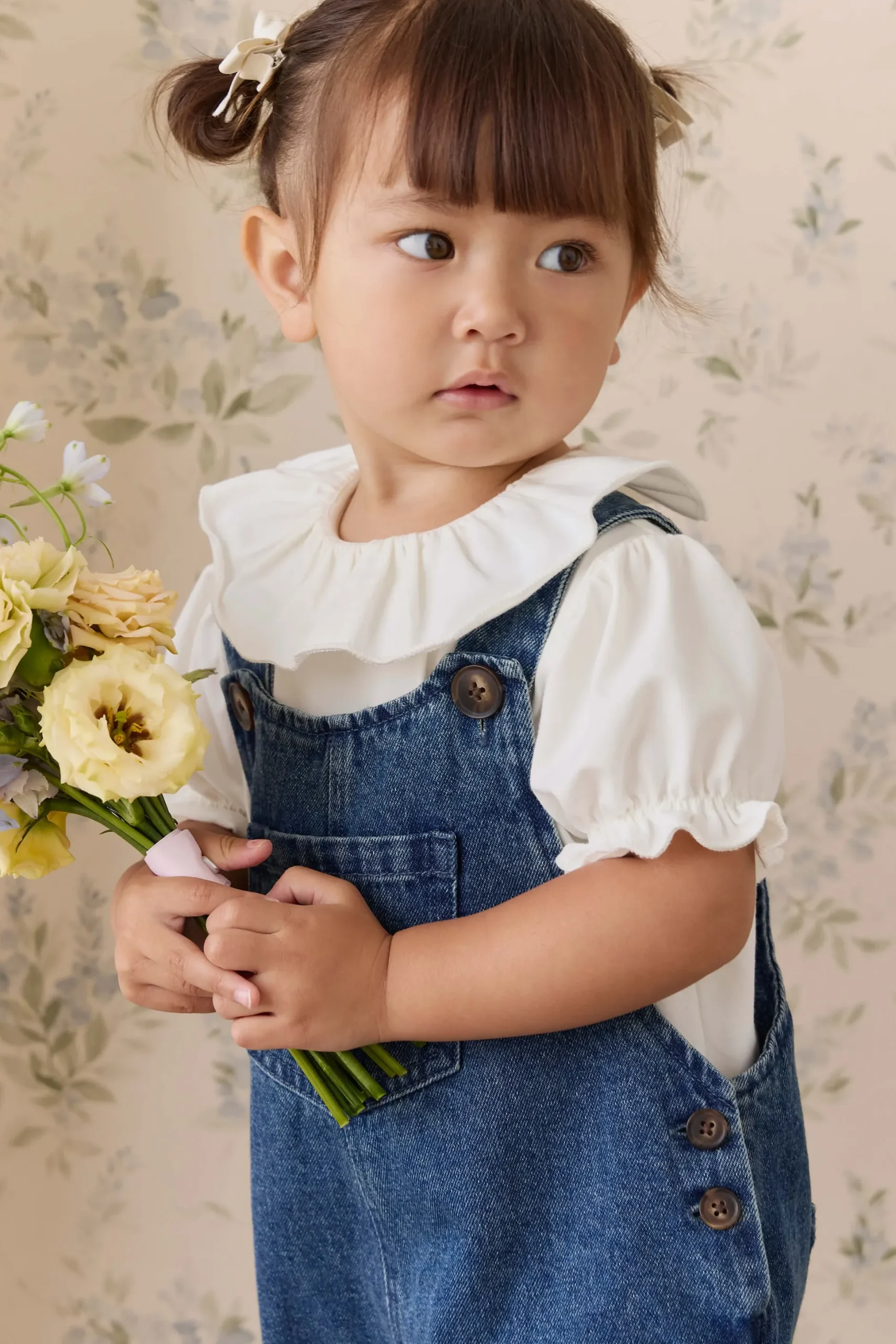 Pima Cotton Livvy Top-Parchment