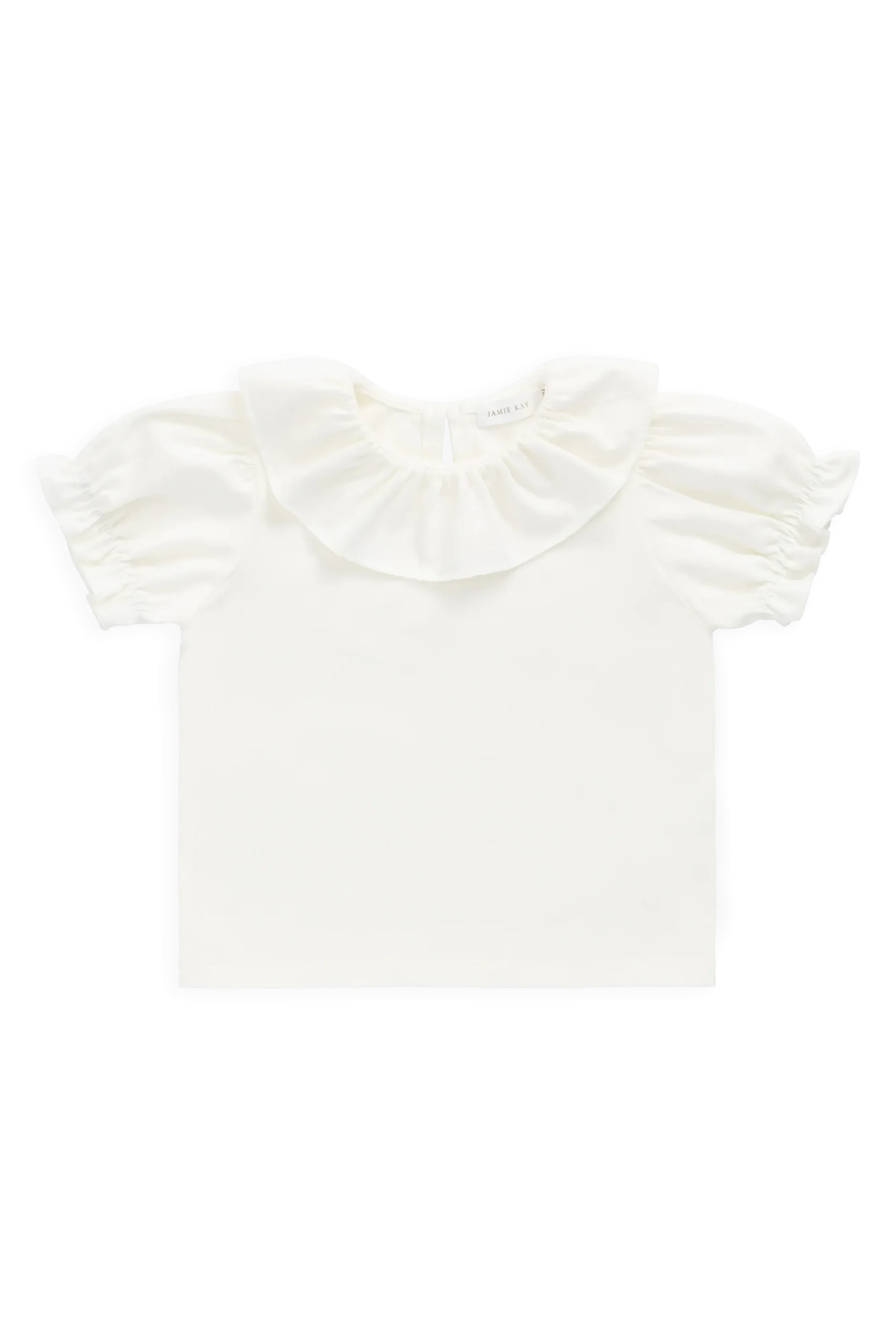 Pima Cotton Livvy Top-Parchment