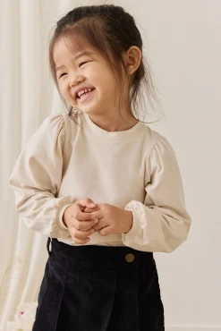 Pima Cotton Nylah Top - Vanilla