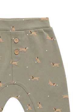 Pima Cotton Wesley Pant - Play Ball Vert