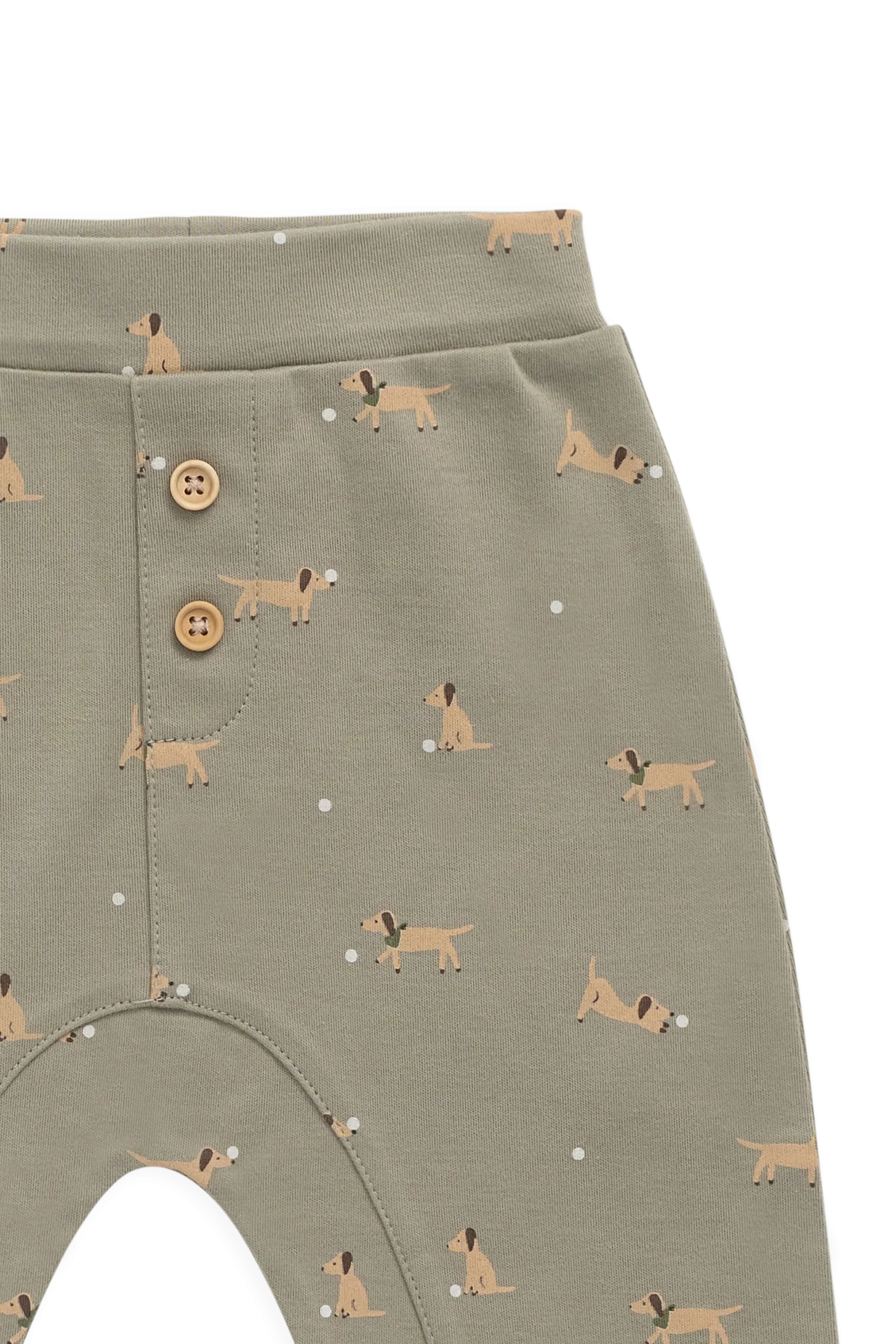Pima Cotton Wesley Pant - Play Ball Vert