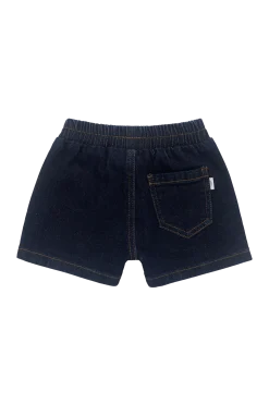 Reid Denim Short-Mid Indigo Denim