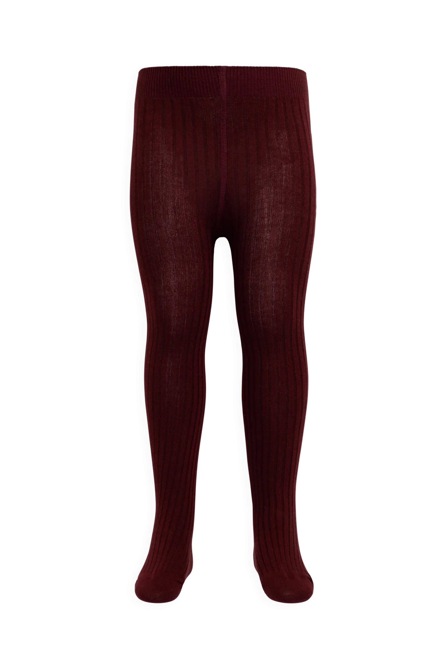 Ribbed Tight - Burgundy