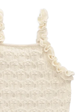Sammy Knitted Top - Vanilla