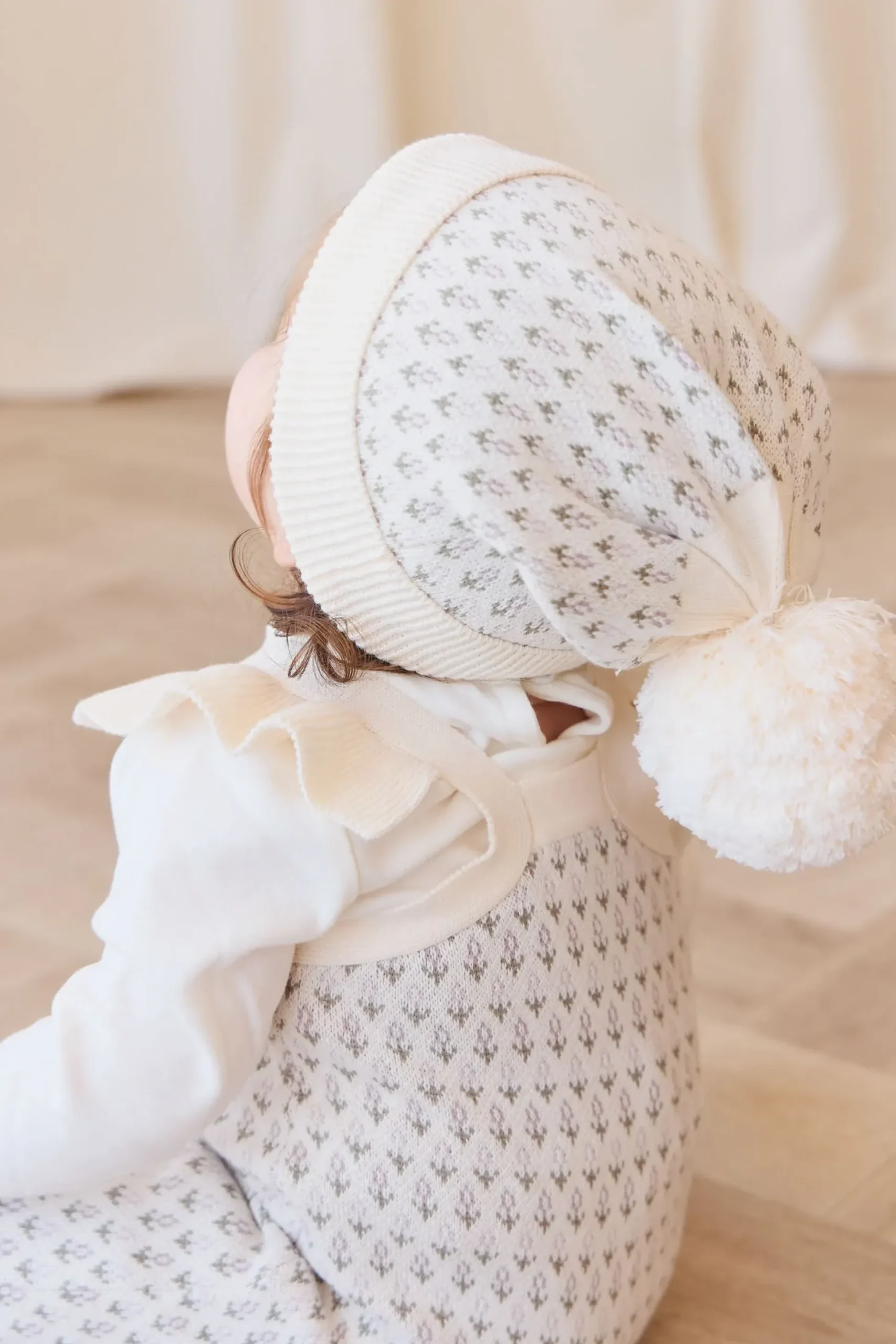 Savannah Jacquard Hat - Sheer Pink