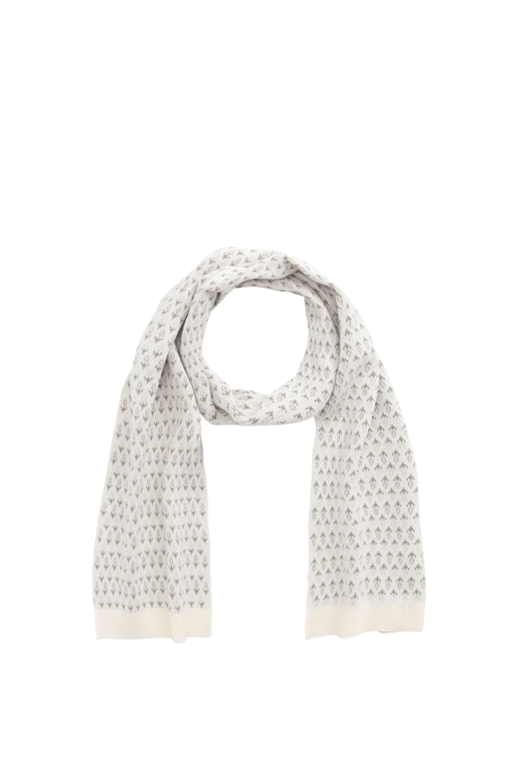 Savannah Jacquard Scarf - Sheer Pink