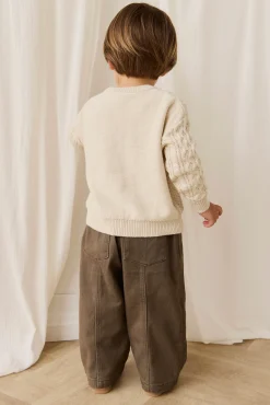 Sawyer Knit Jumper - Vanilla