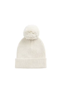 Simple Rib Beanie - Vanilla