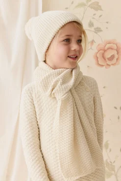 Simple Rib Beanie - Vanilla