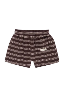 Slub Cotton Iver Short - Regal Stripe