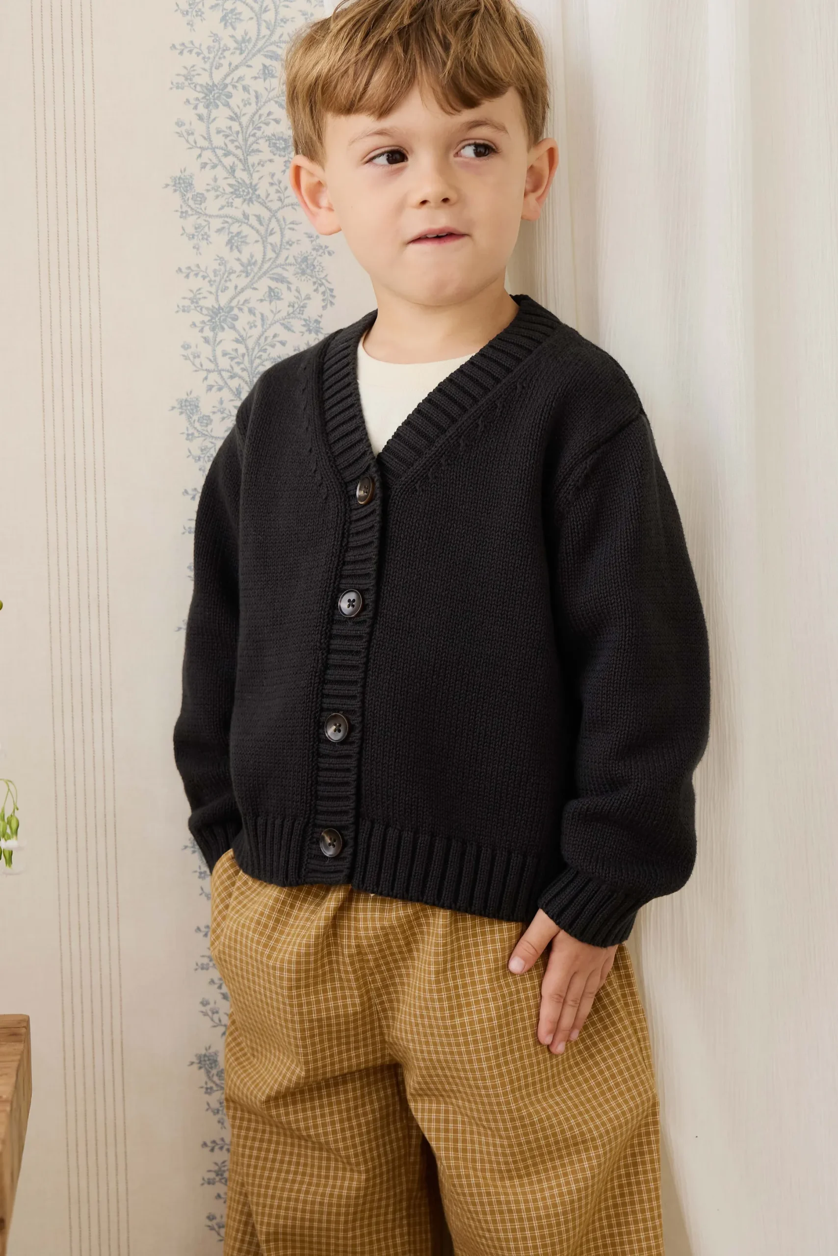 Soren Knit Cardigan - Moonless