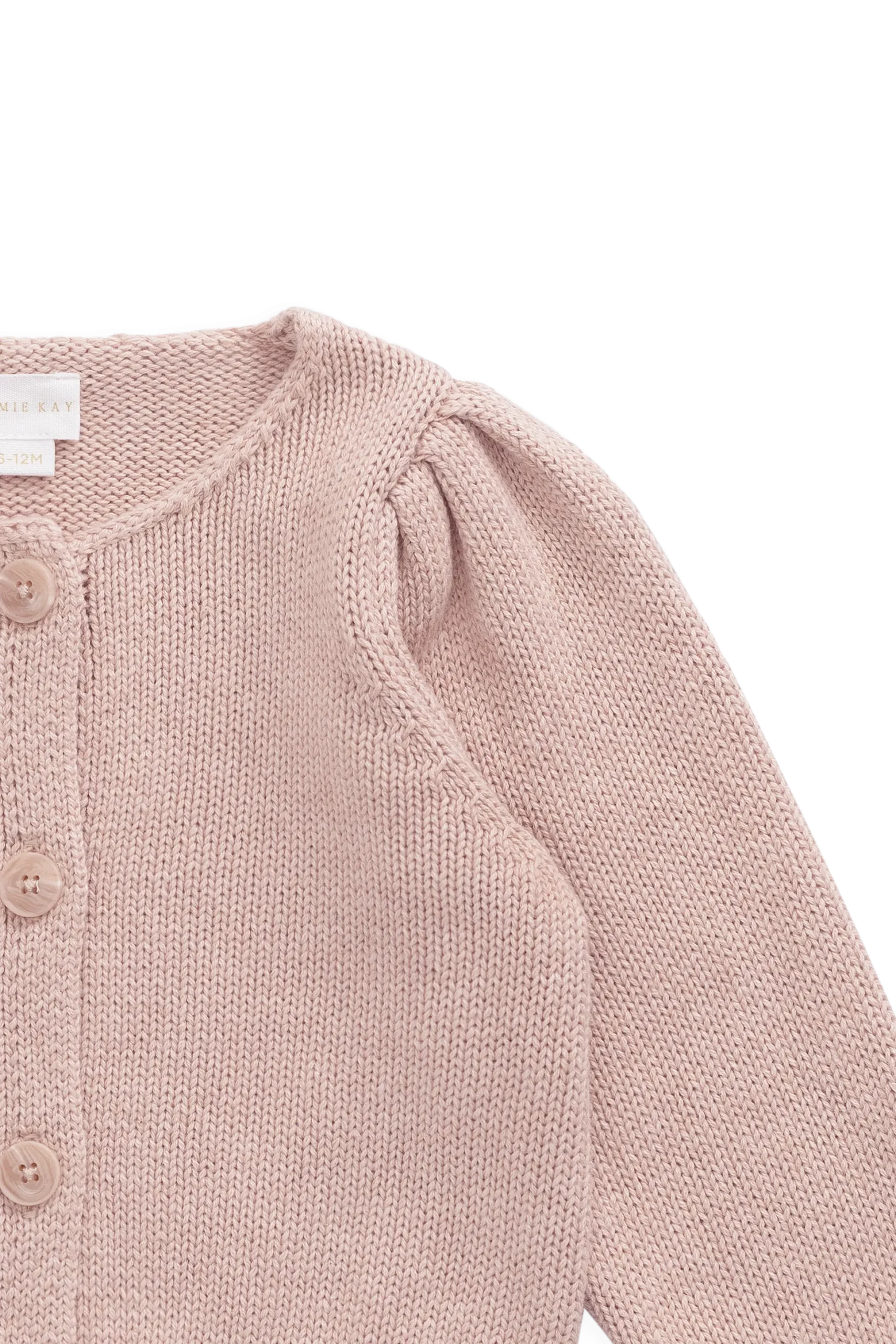 Tasha Knitted Cardigan - Sweetpea Marle