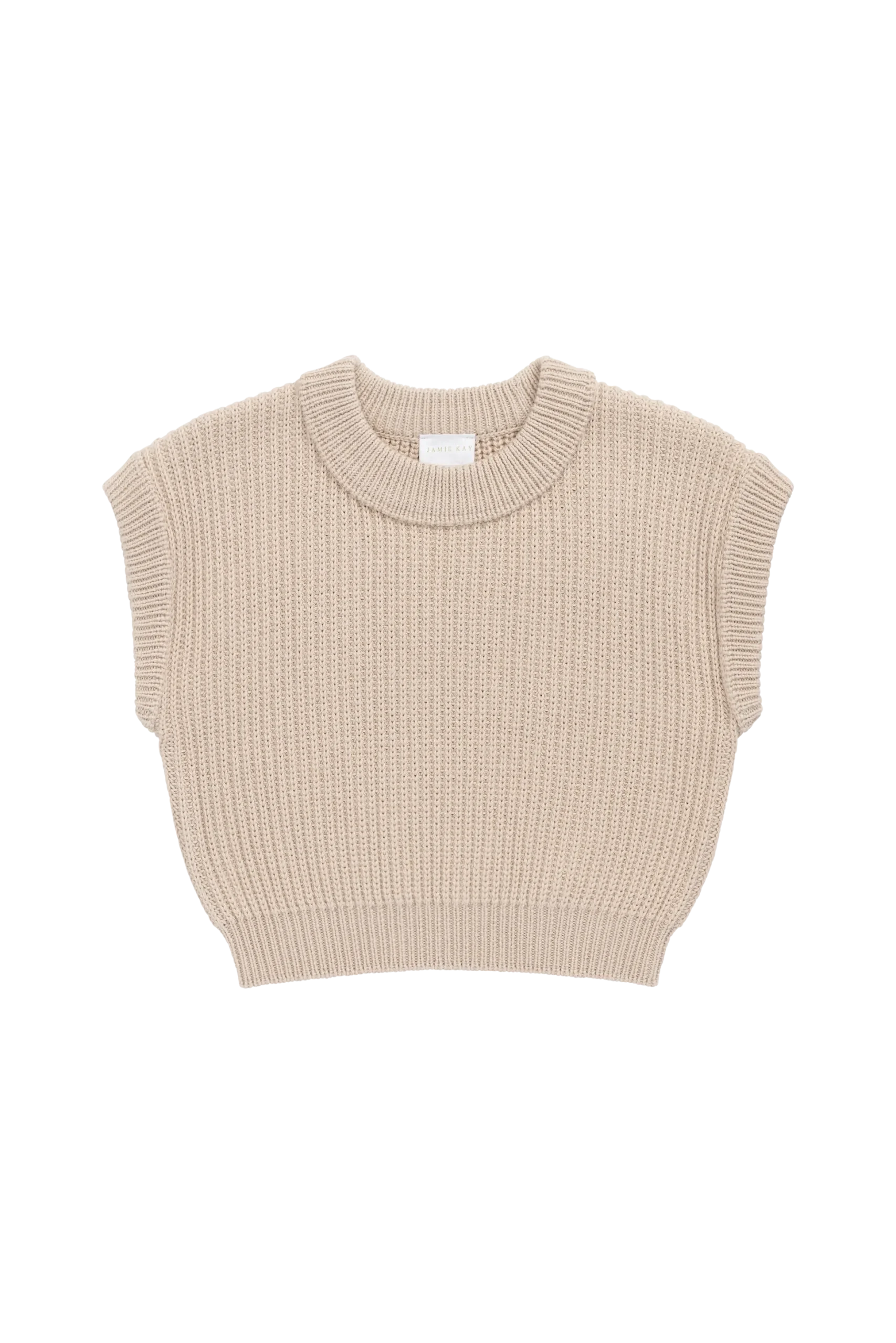 Virgil Knit Vest - Sand